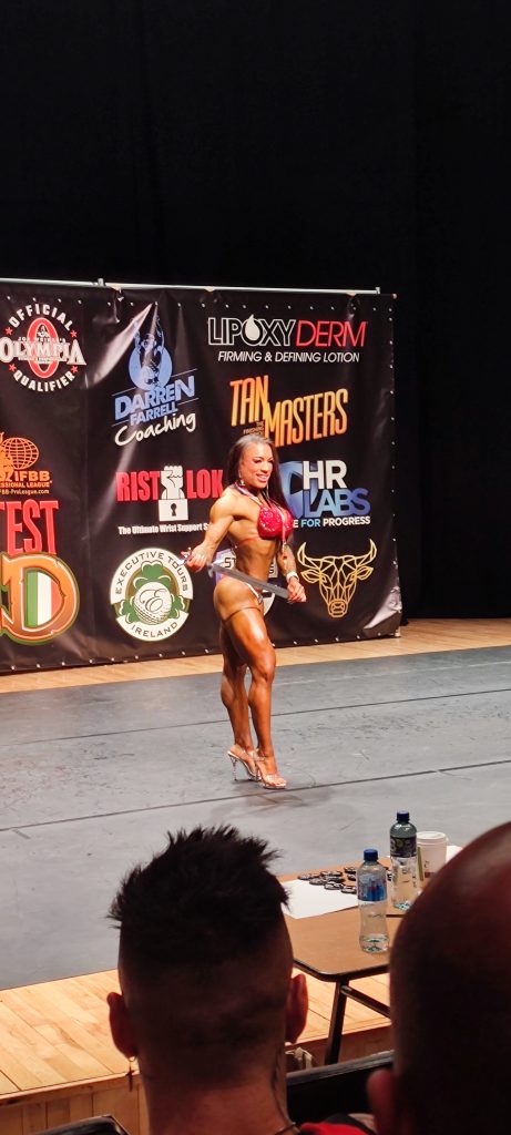 Catia Moreira  muscle contest ireland