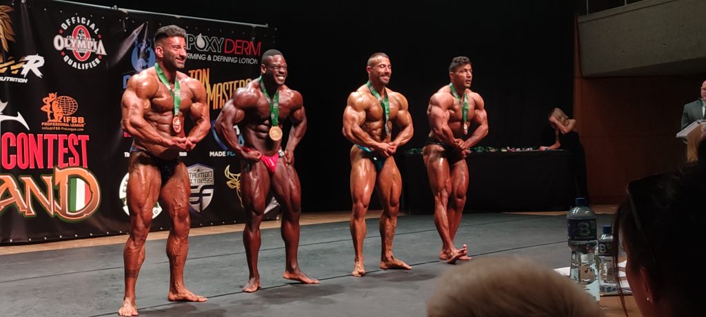Giovani Emeka wins Muscle Contest Ireland