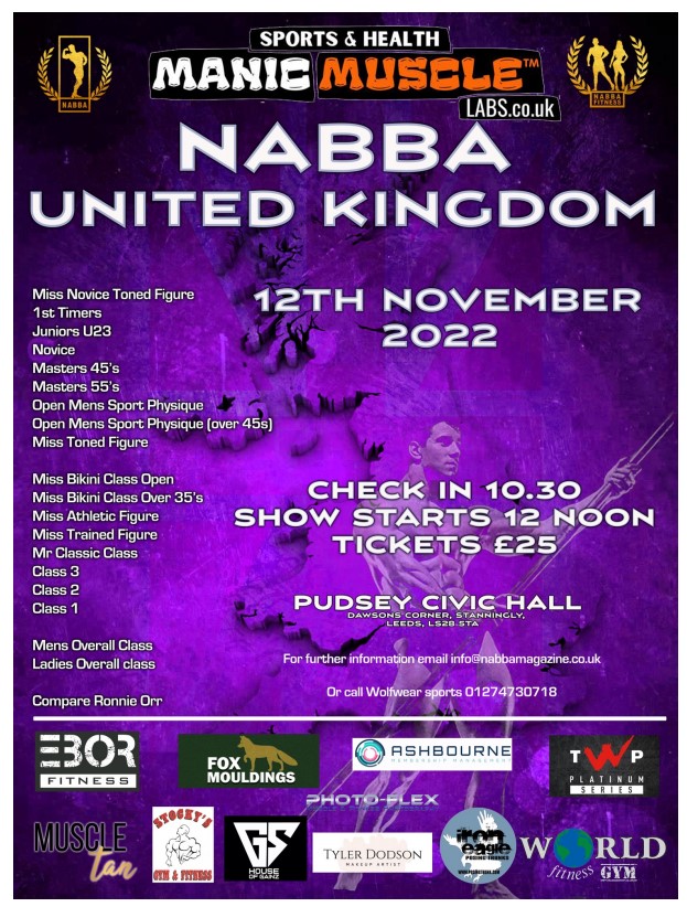 Nabba UK 2022